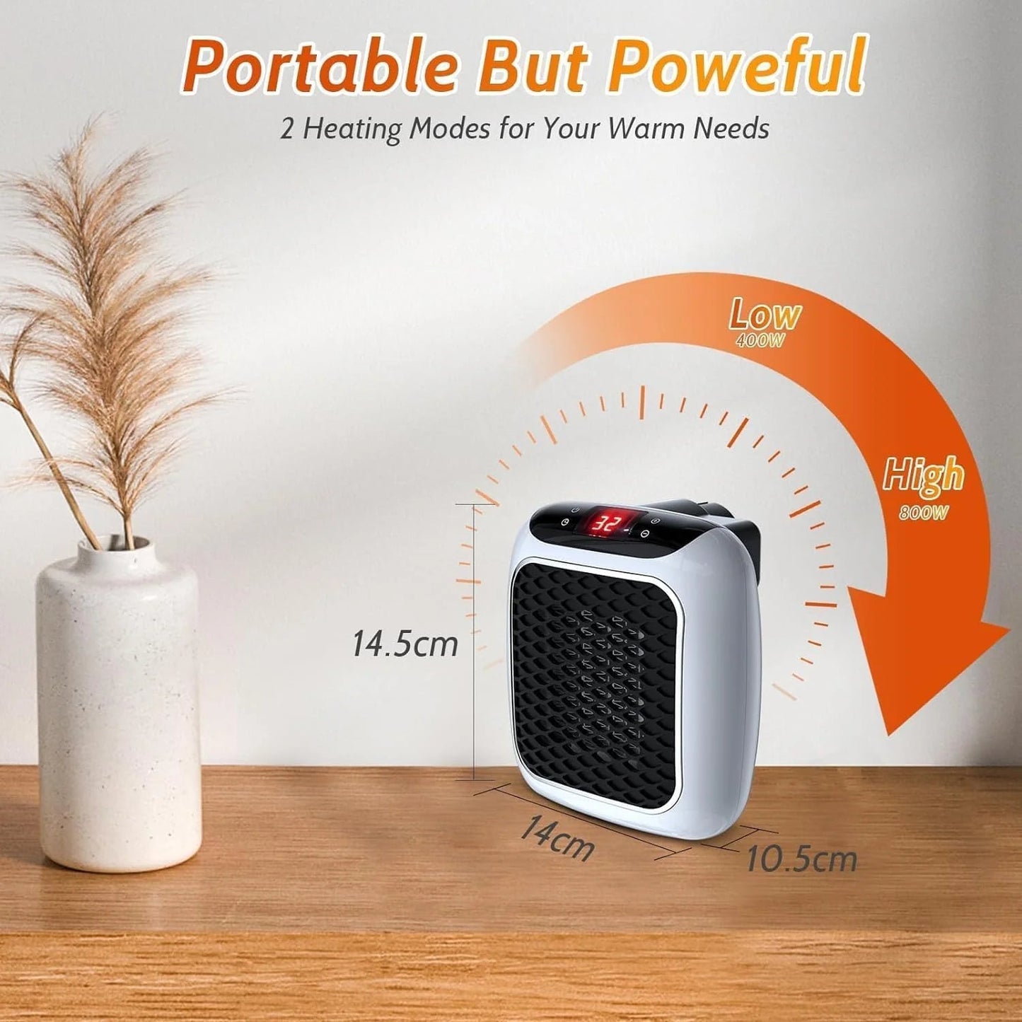 Portable Mini Ceramic Space Heater®