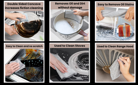 Multifunctional Non-Scratch Wire Dishcloth